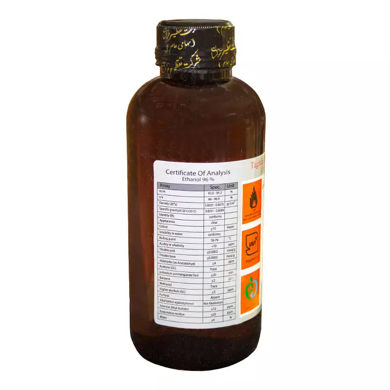 الکل اتیلیک تقطیر خراسان 96% - Image 3